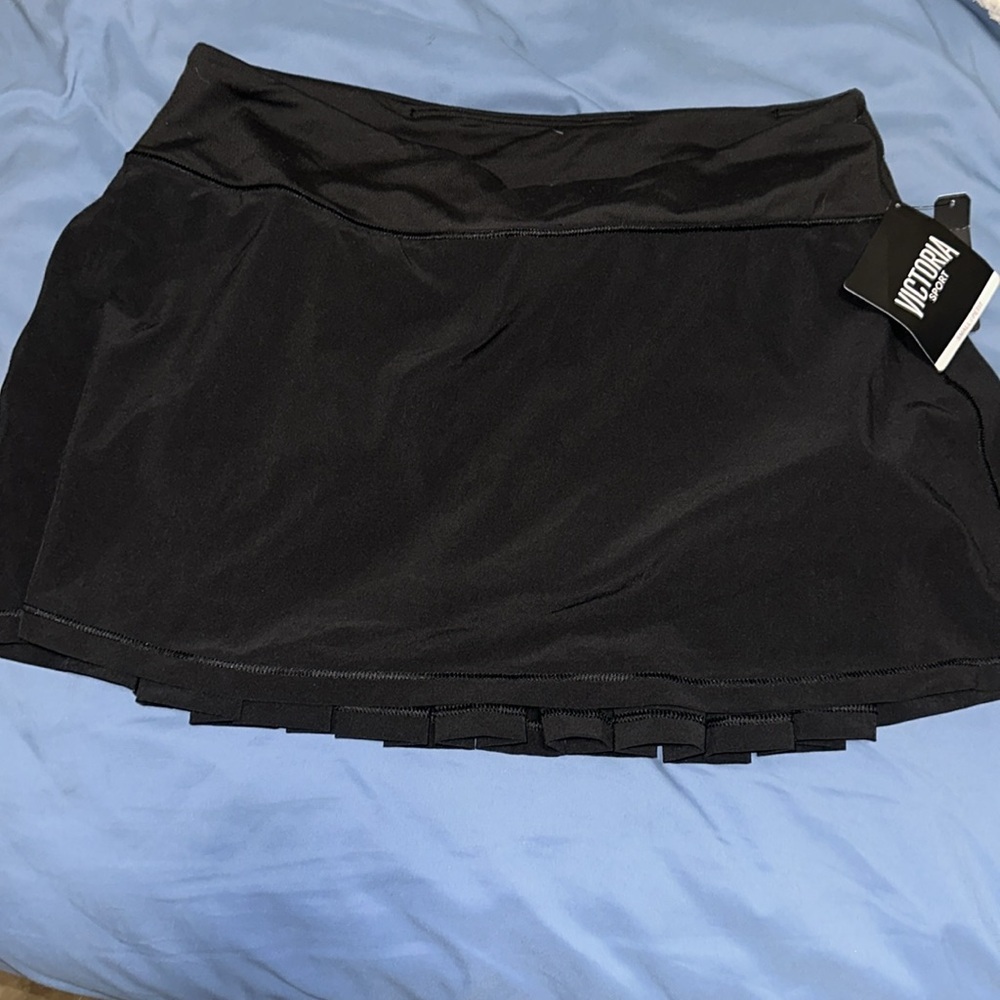 Victoria Sport Black Tennis Skort